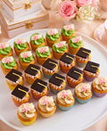 畢業帽及證書Mini cupcake (25件)