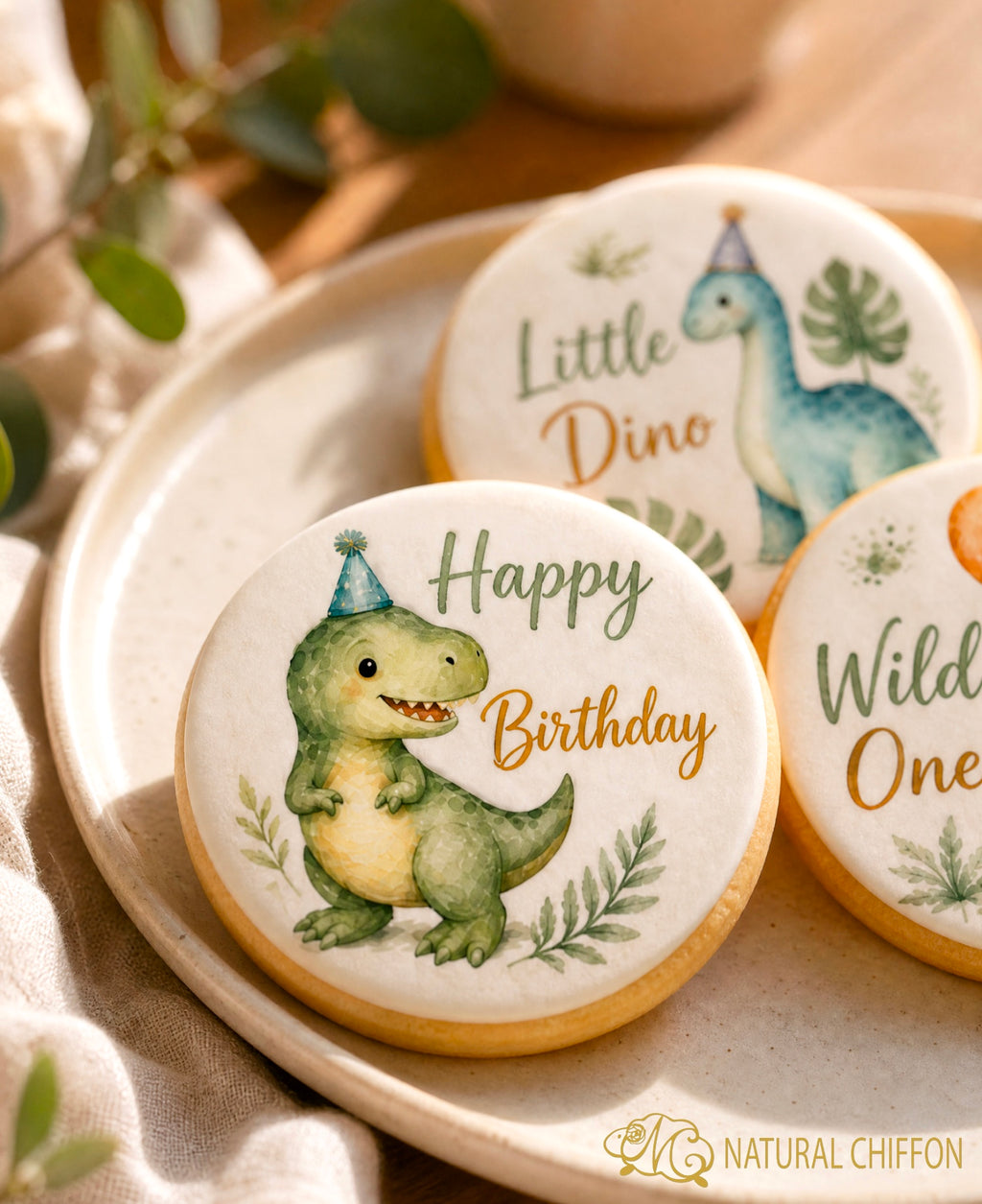 Little Dino's Birthday｜小恐龍生日・8款設計・可改文字