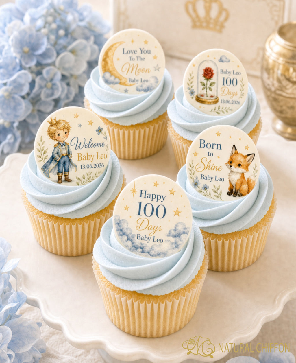 Little Prince 100 Day Collection｜小王子百日宴・8款設計・可改文字
