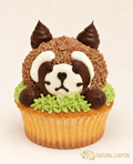 FC035 3D 狸貓 Cupcake