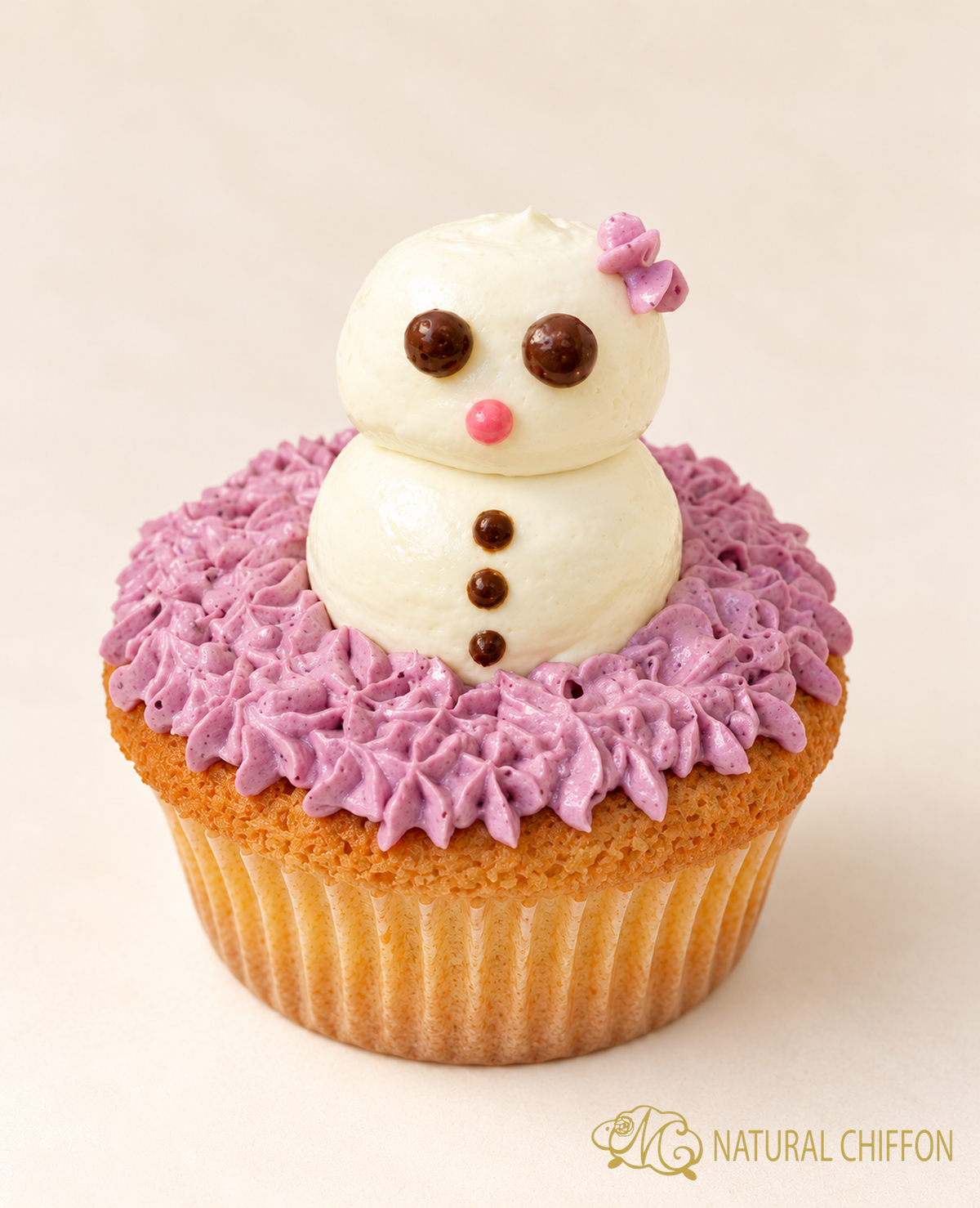A016 雪人 Cupcake