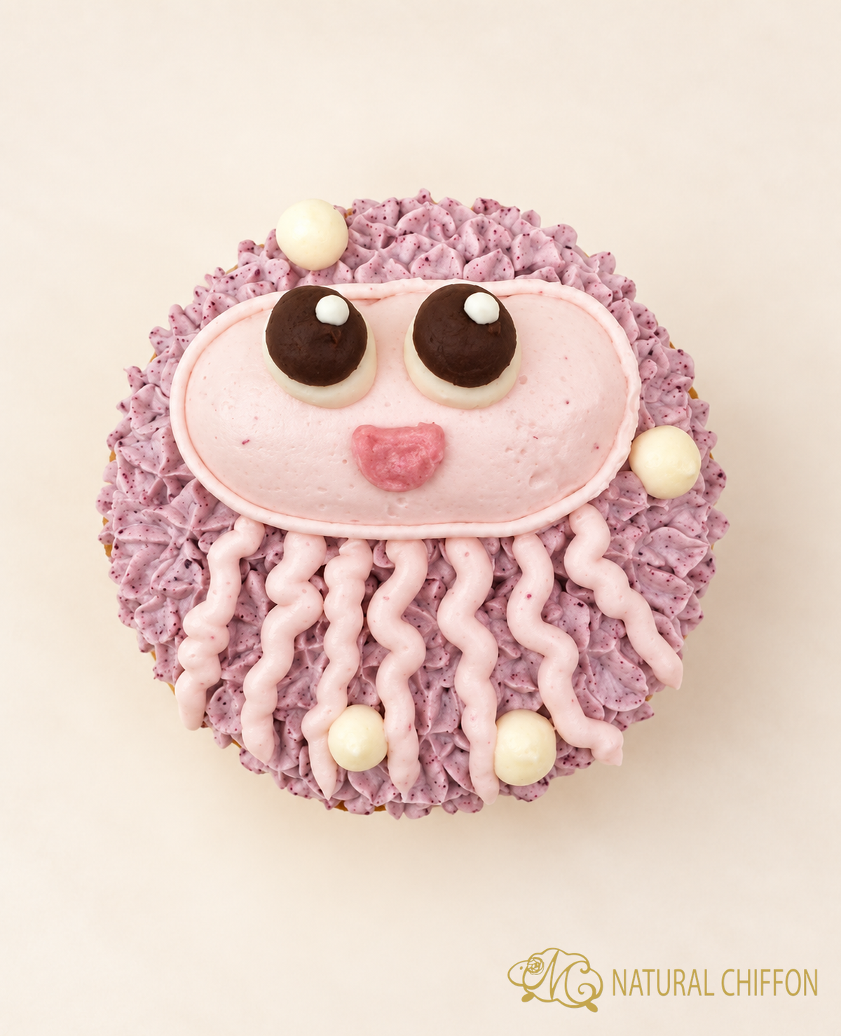 CA050 水母 Cupcake