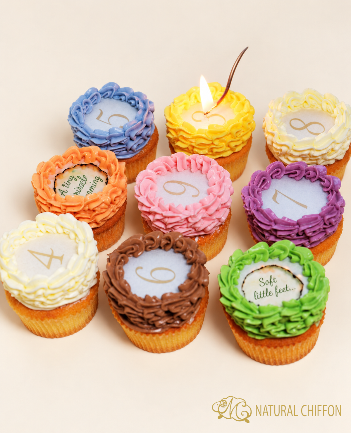 客人來圖火焰揭曉 Cupcake｜單件