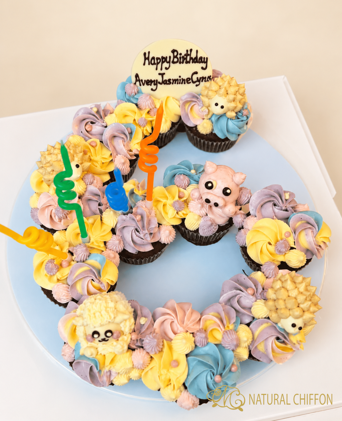 數字 Cupcake Cake｜0至9