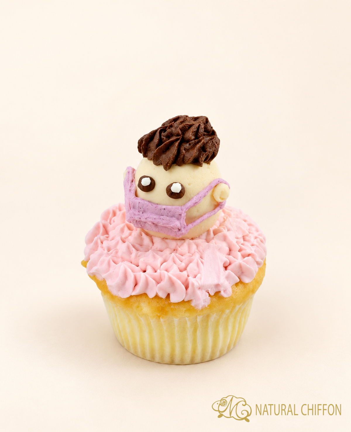 CP121 口罩男孩(短髮) Cupcake