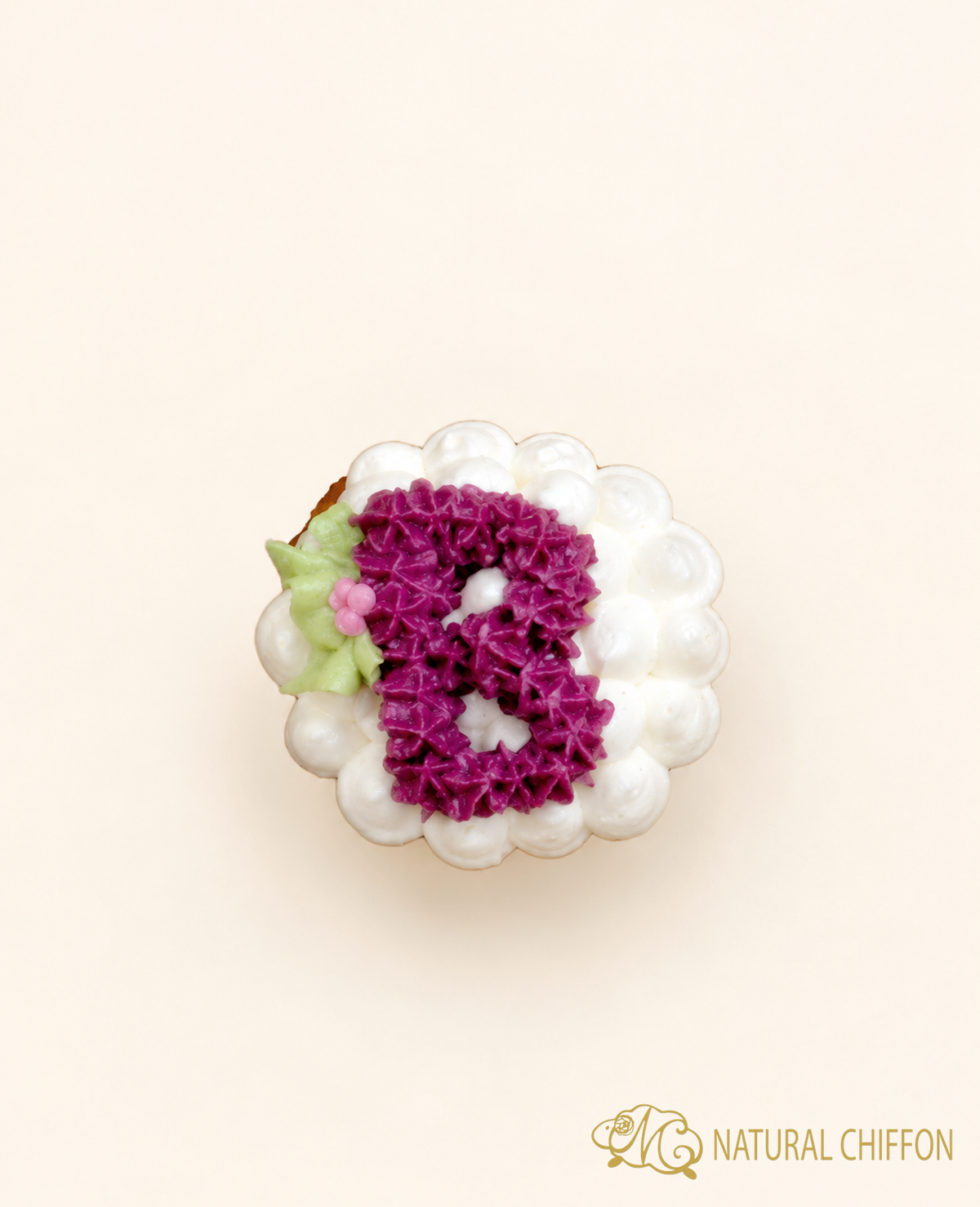 字母cupcake