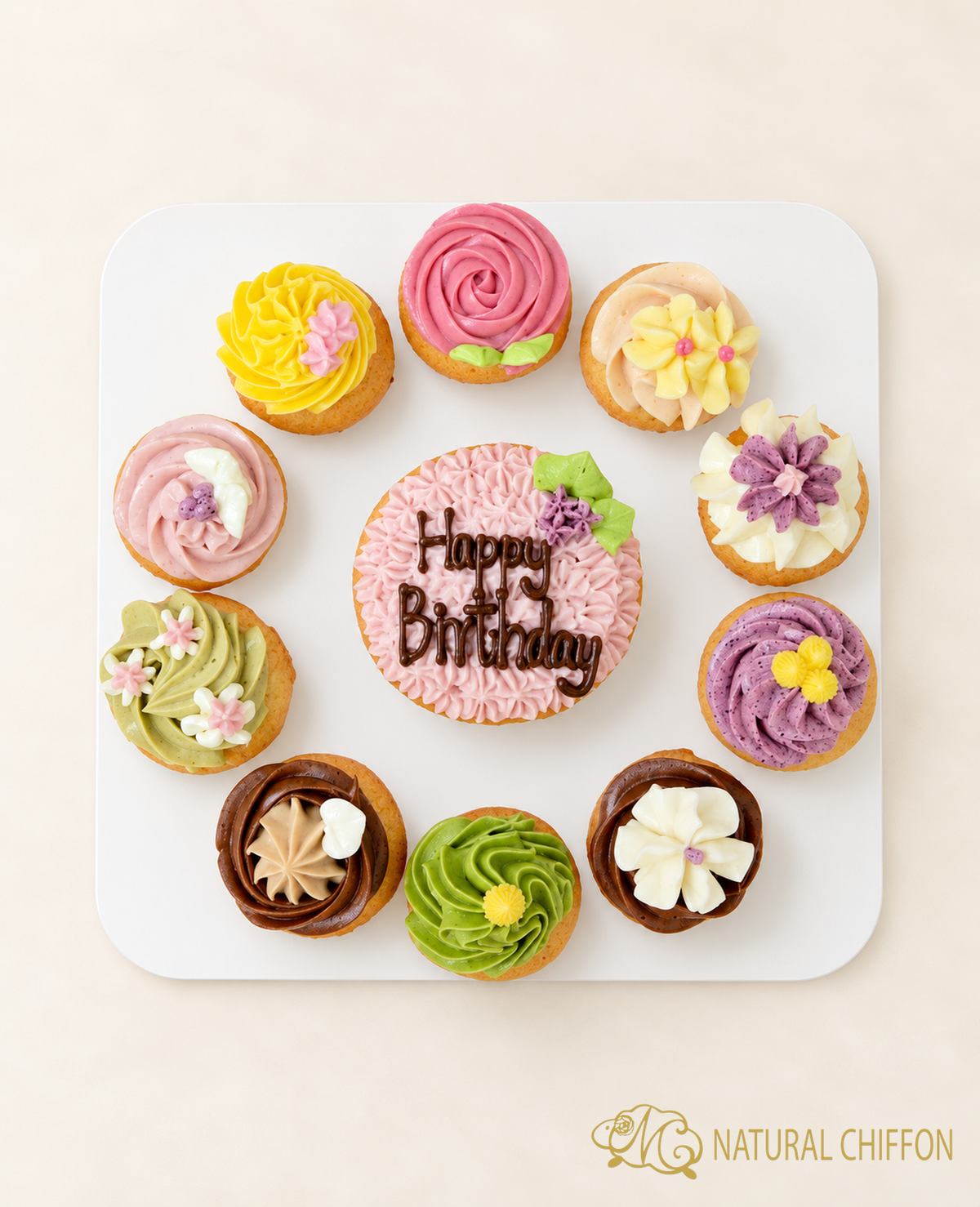 特別版雜錦1大10小Cupcake禮盒