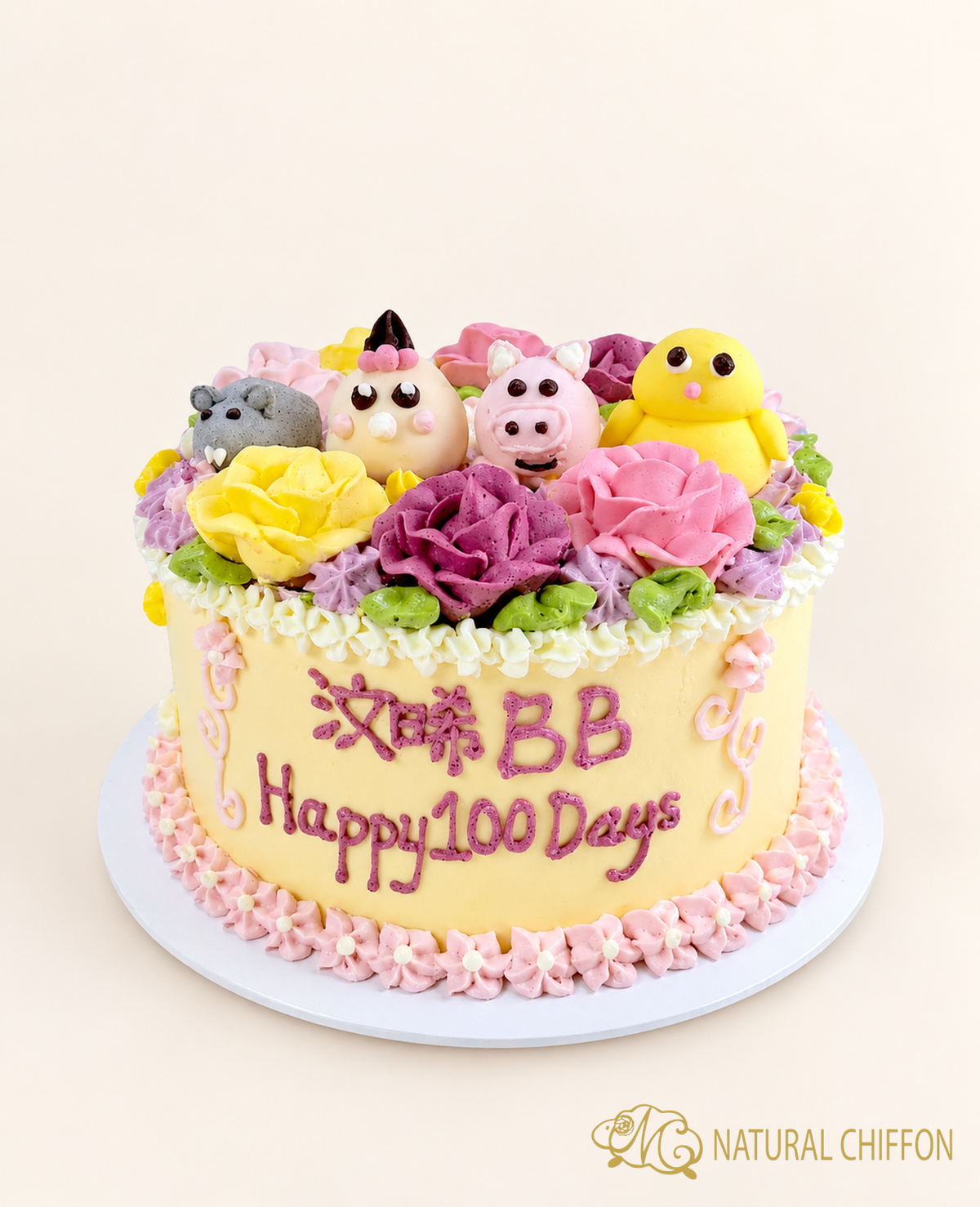 BB113  1層嬰兒蛋糕 約6.5吋(約2磅) 
