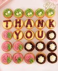 mini cupcake set D (10個字母)