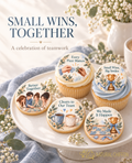 Small Wins, Together 公司活動甜點主題封面