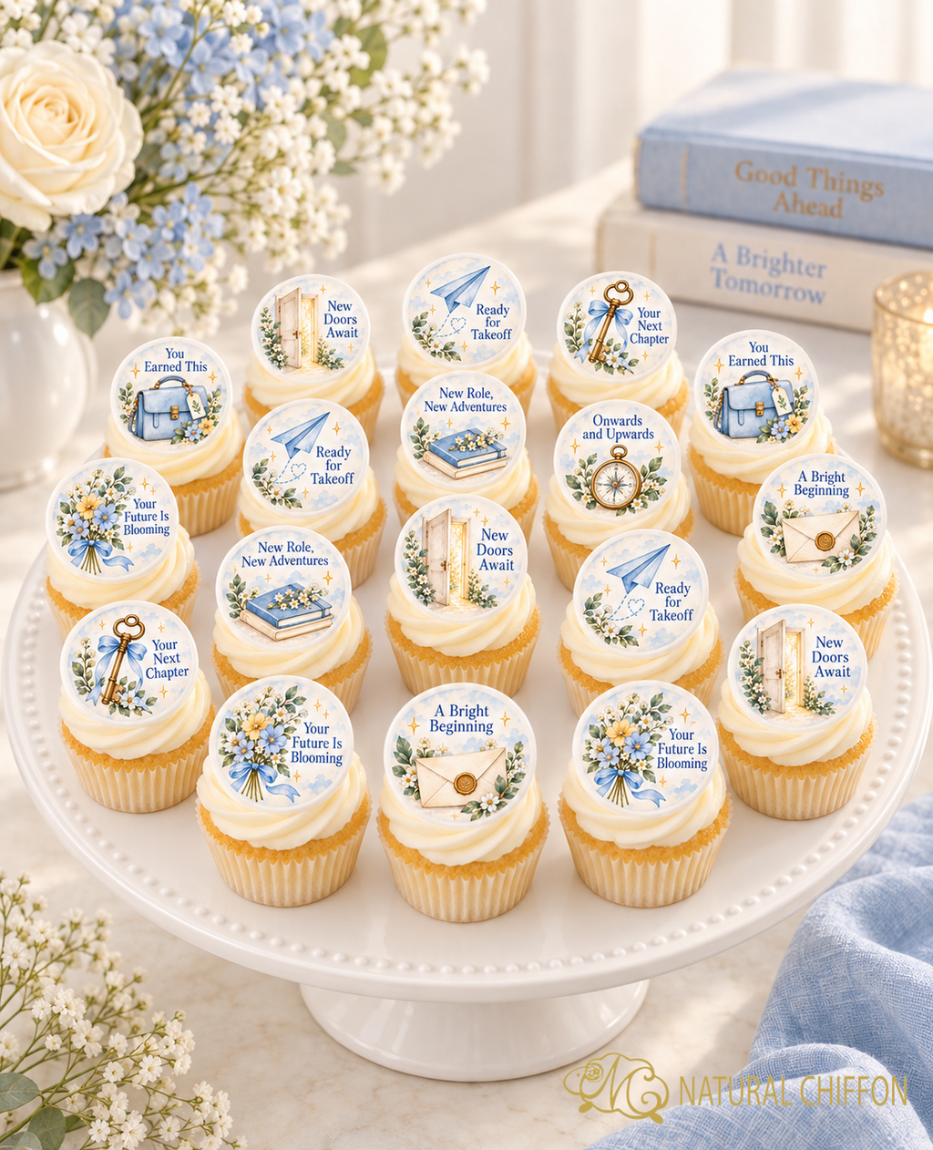 新旅程出發 Mini Cupcake 八款設計
