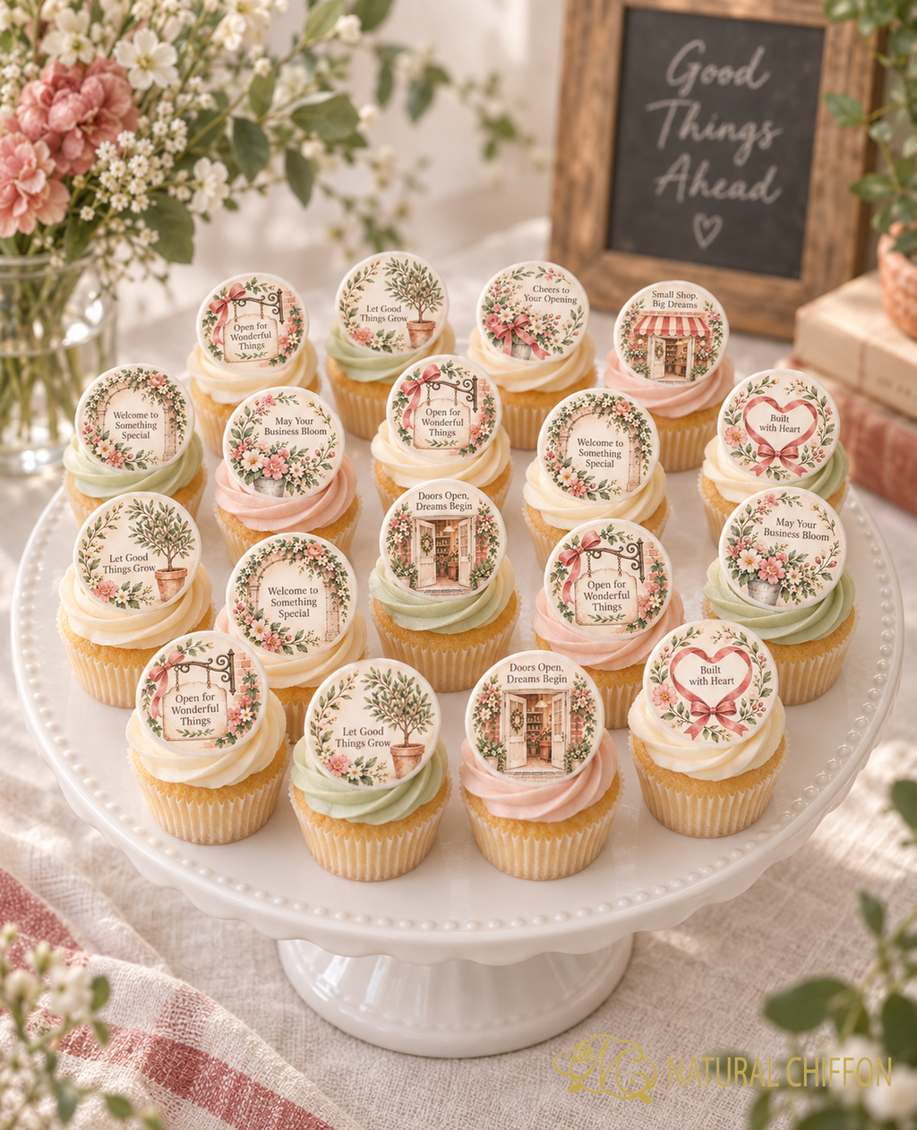 夢想小店 Mini Cupcake 八款設計