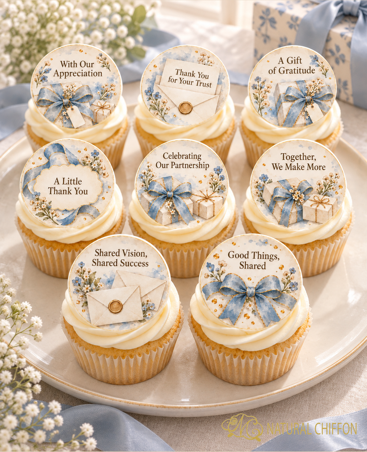 企業禮品 Cupcake 八款設計