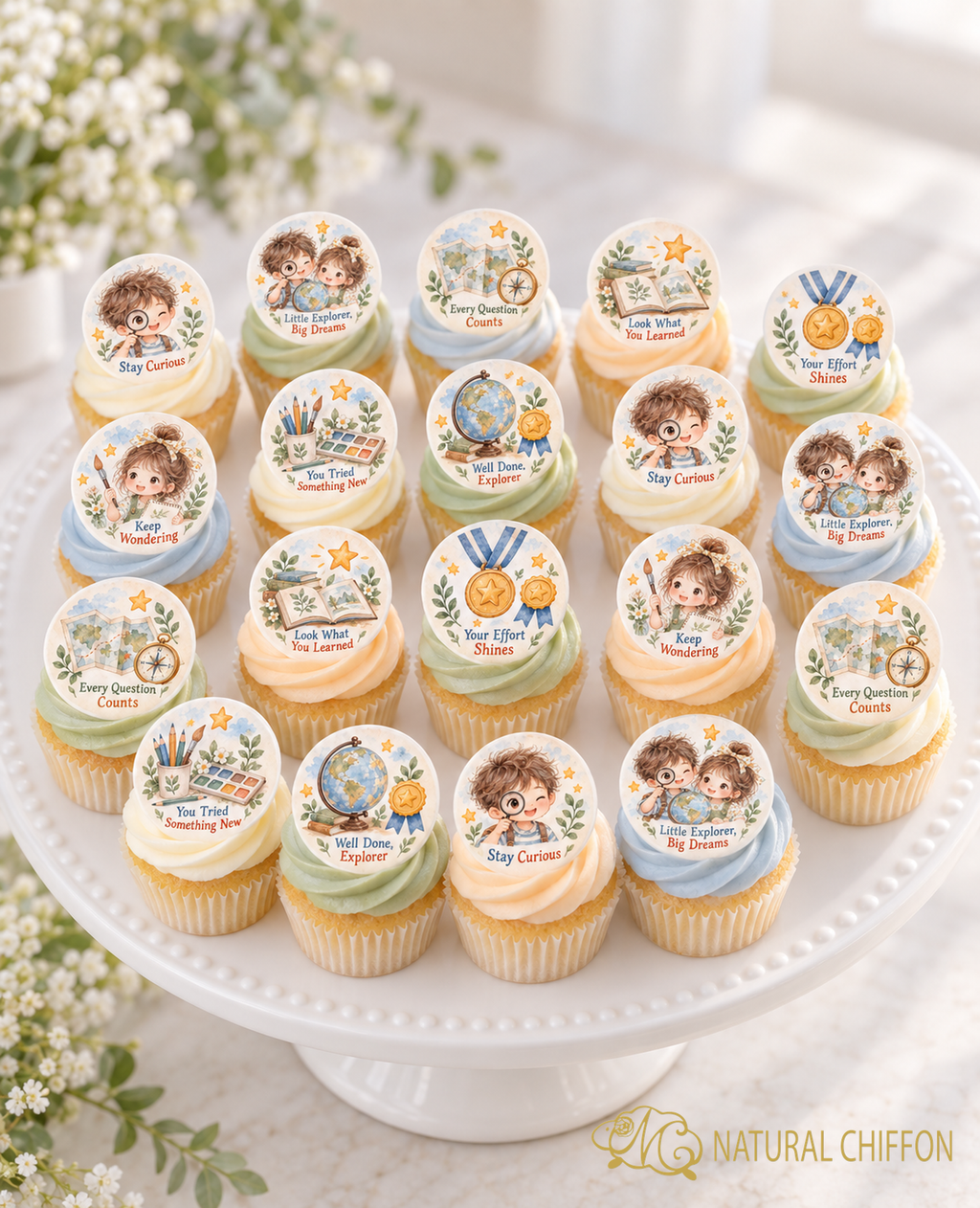 Little Explorers｜Mini Cupcake 八款設計