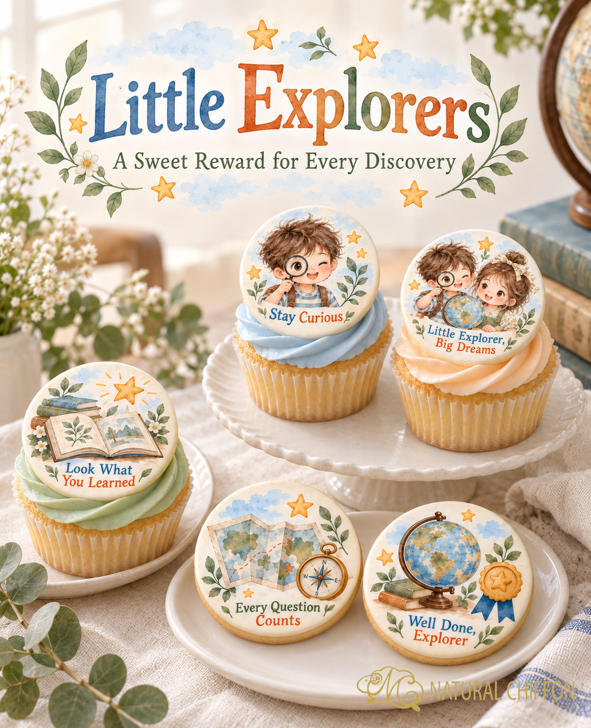 Little Explorers｜甜點主題封面