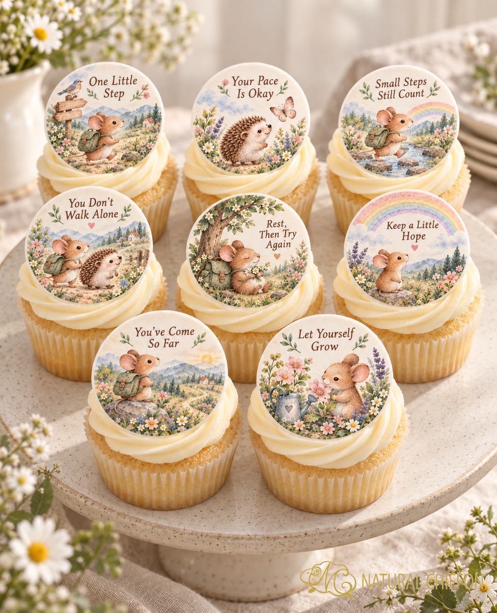 慢慢走，也會到達｜Standard Cupcake 八款設計