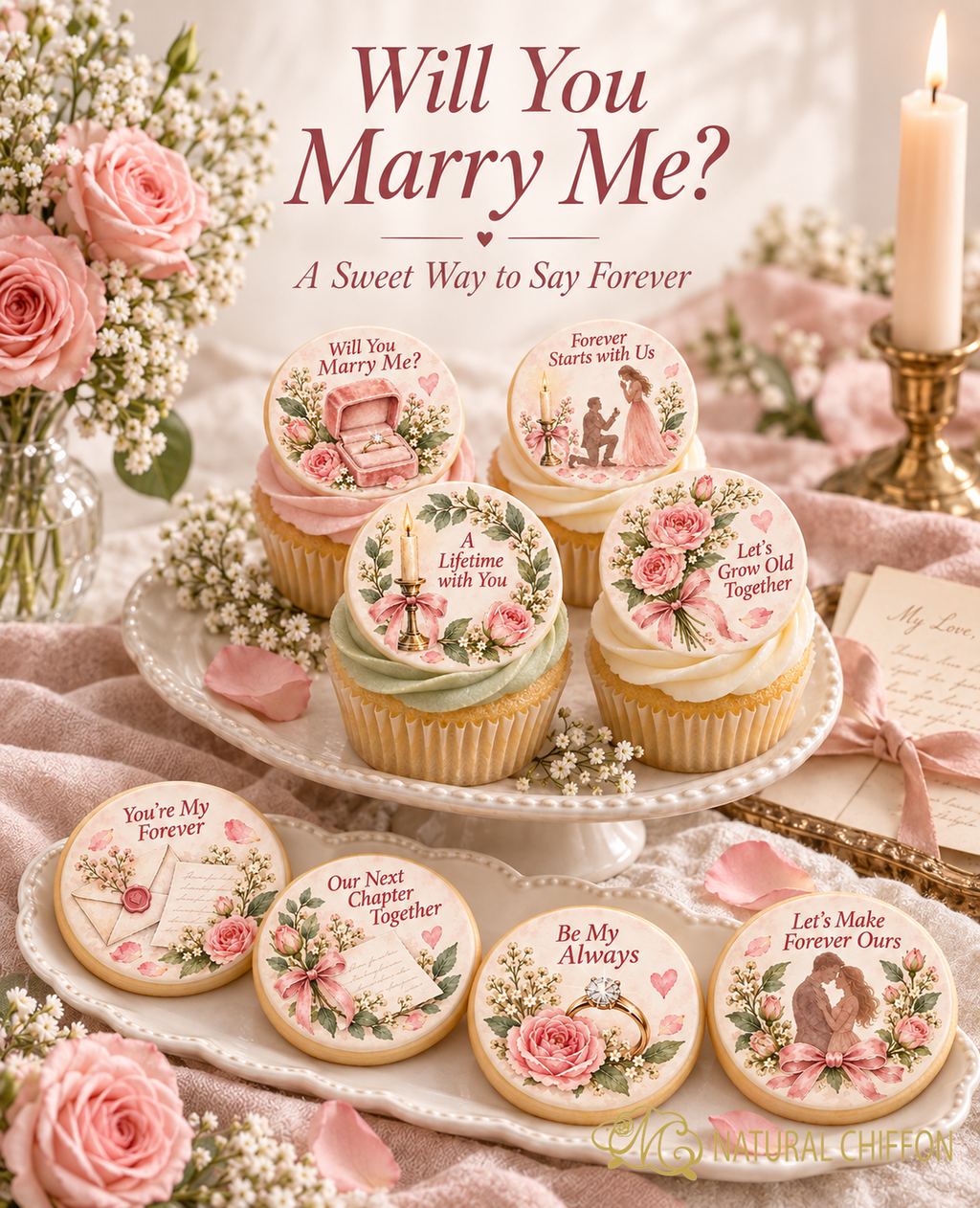 Will You Marry Me?｜甜點主題封面