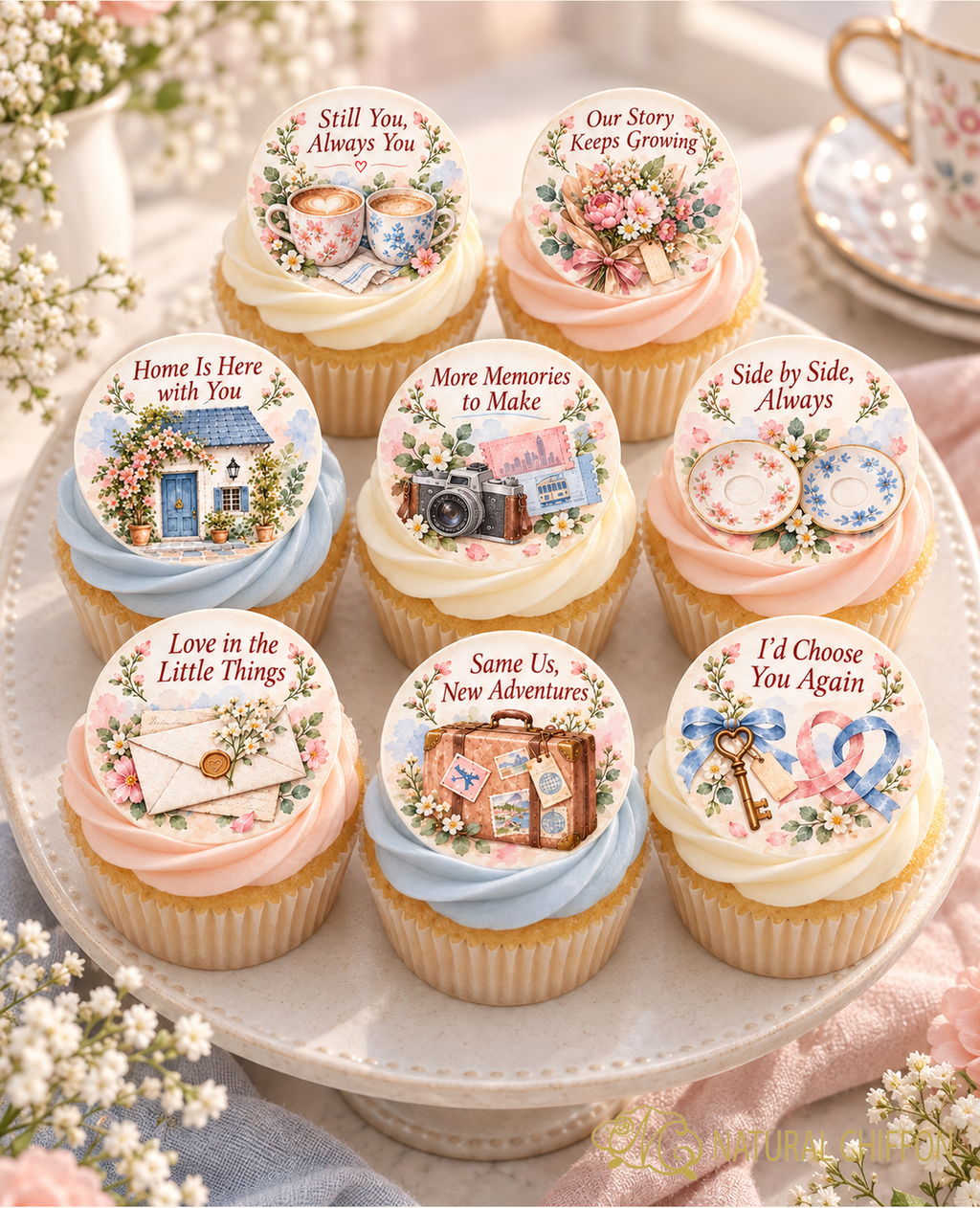 A Life of Little Moments｜Standard Cupcake 八款設計