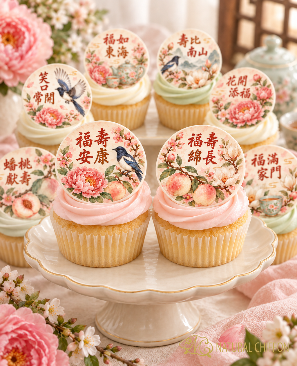 福壽花開｜Cupcake 特寫