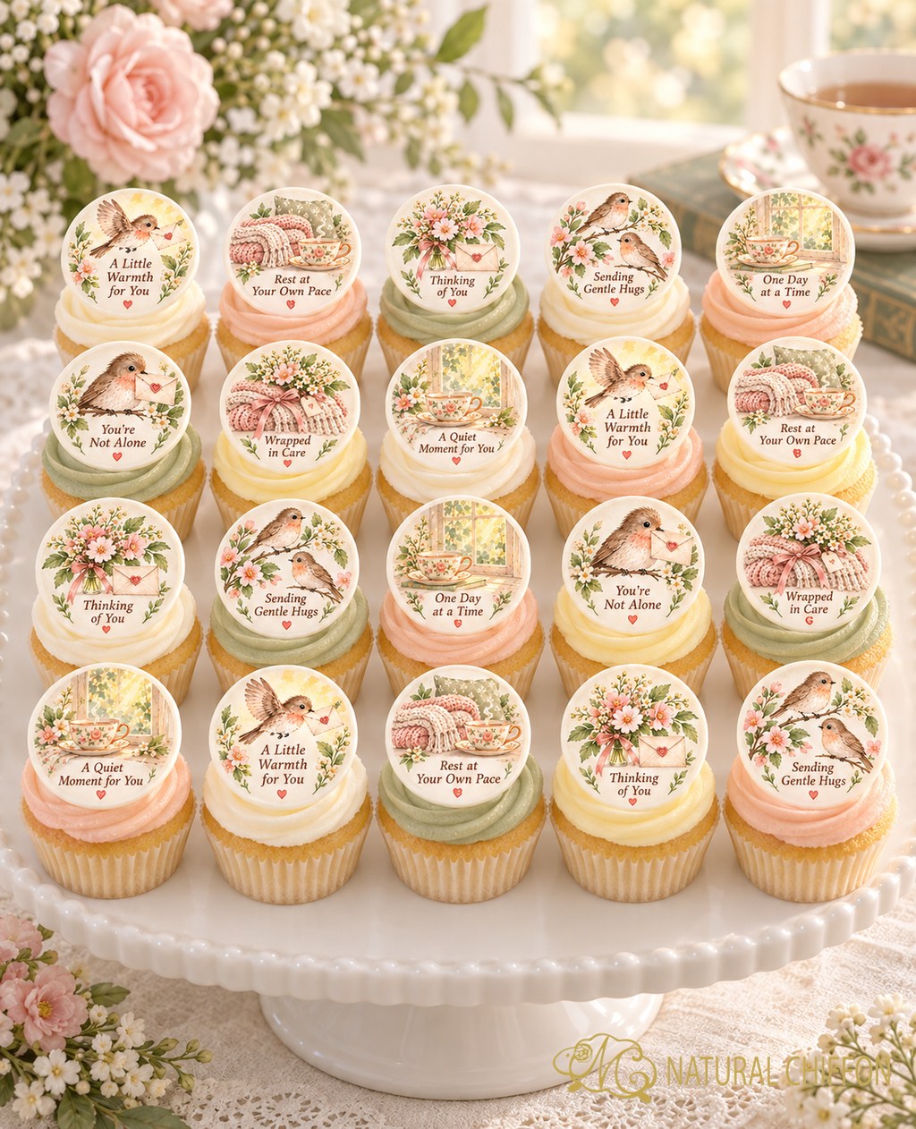 A Little Warmth for You｜Mini Cupcake 八款設計