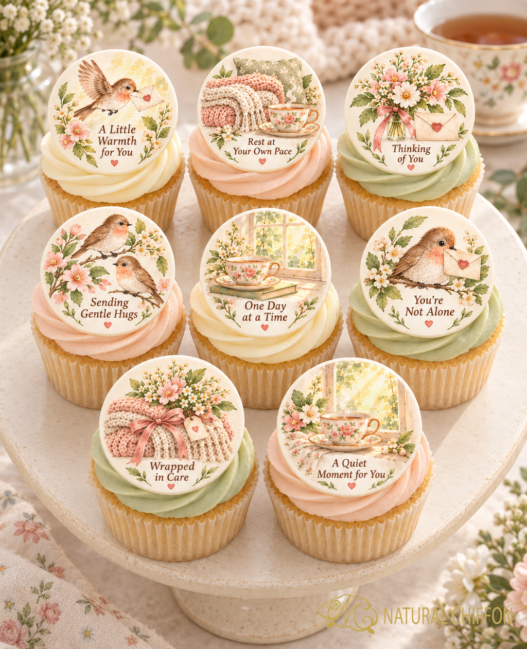 A Little Warmth for You｜Standard Cupcake 八款設計