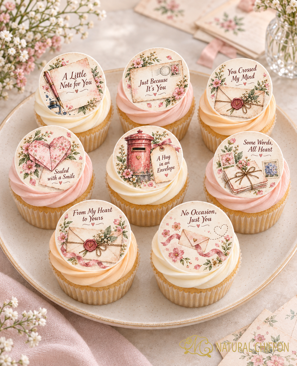 A Little Note for You｜Standard Cupcake 八款設計
