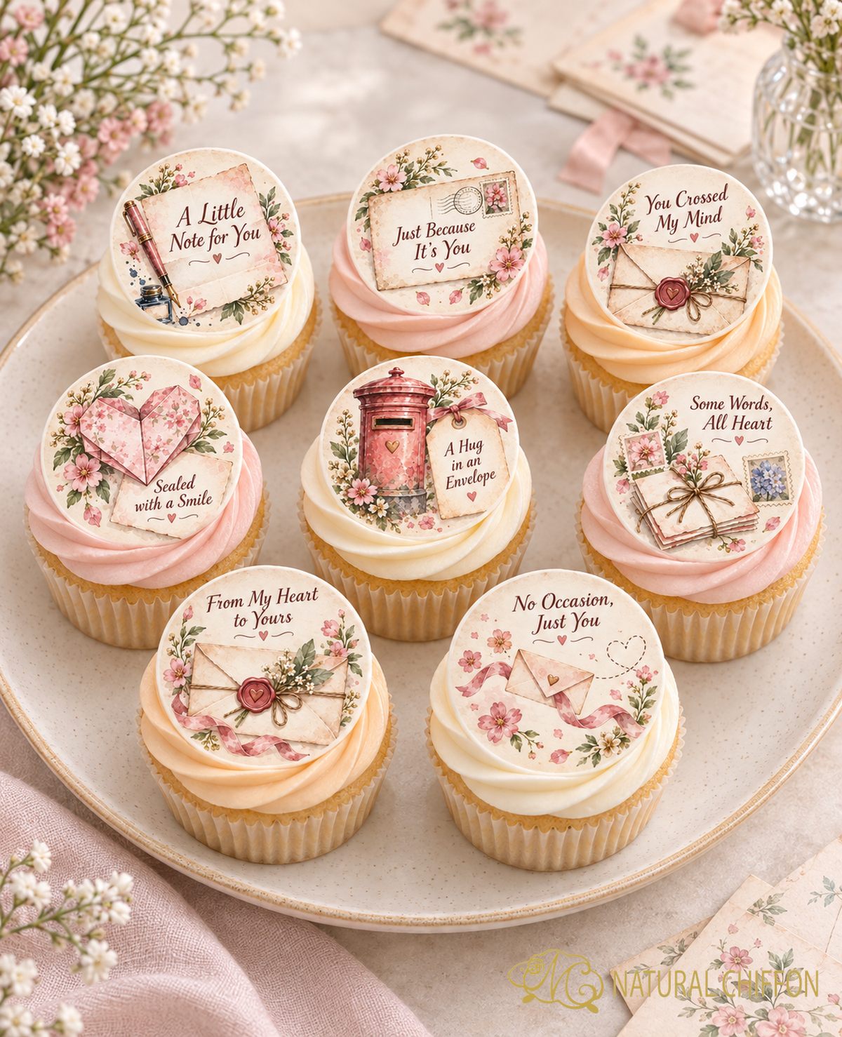 A Little Note for You｜Standard Cupcake 八款設計