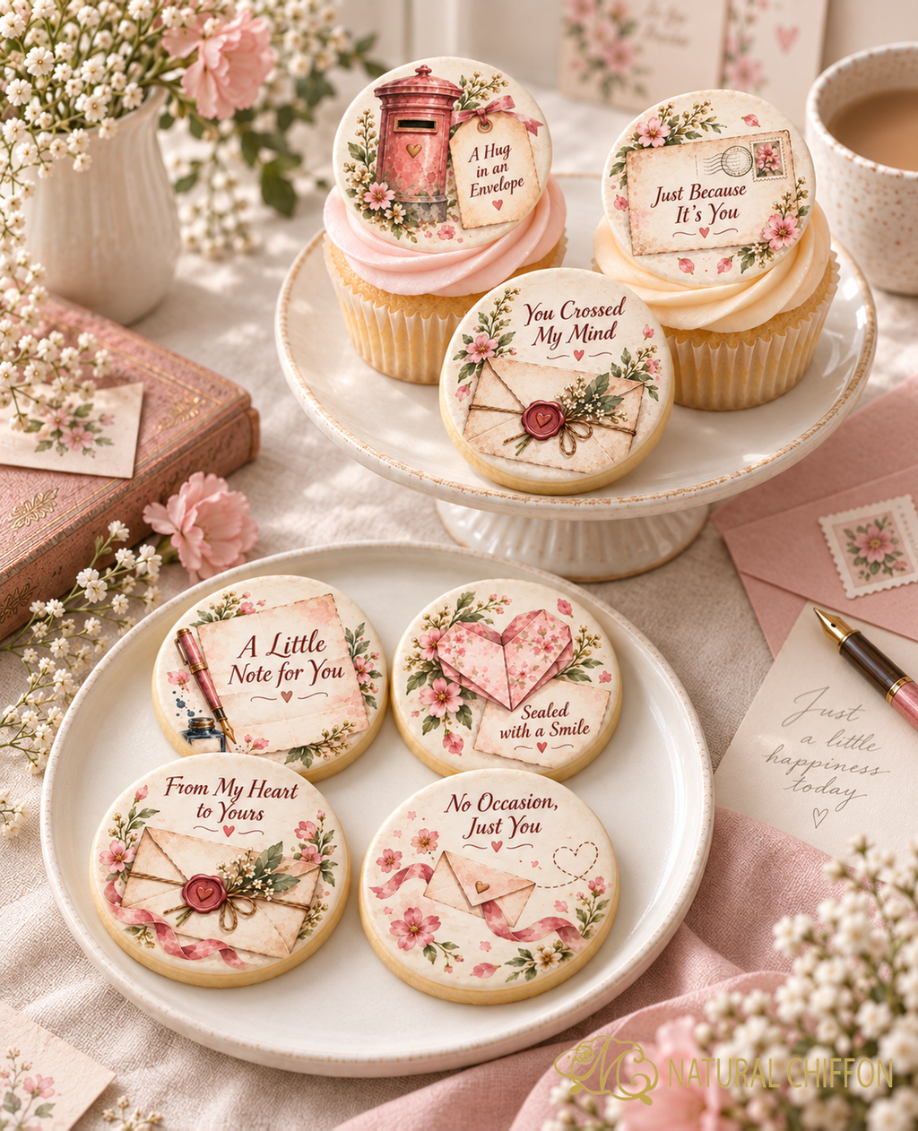A Little Note for You｜曲奇與 Cupcake 甜點合集