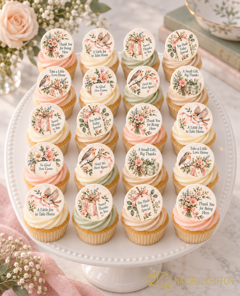 A Little Gift to Take Home｜Mini Cupcake 八款設計