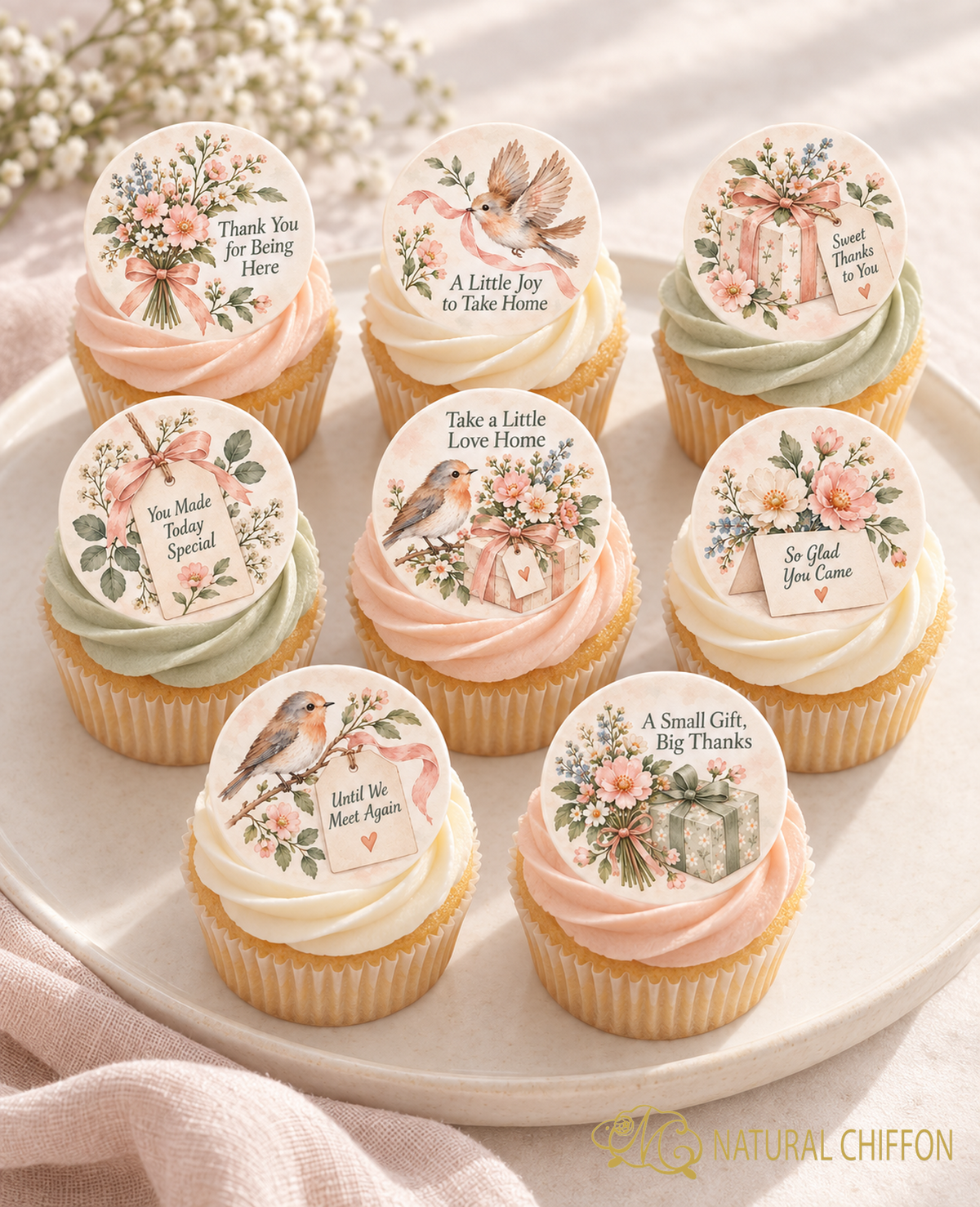 A Little Gift to Take Home｜Standard Cupcake 八款設計
