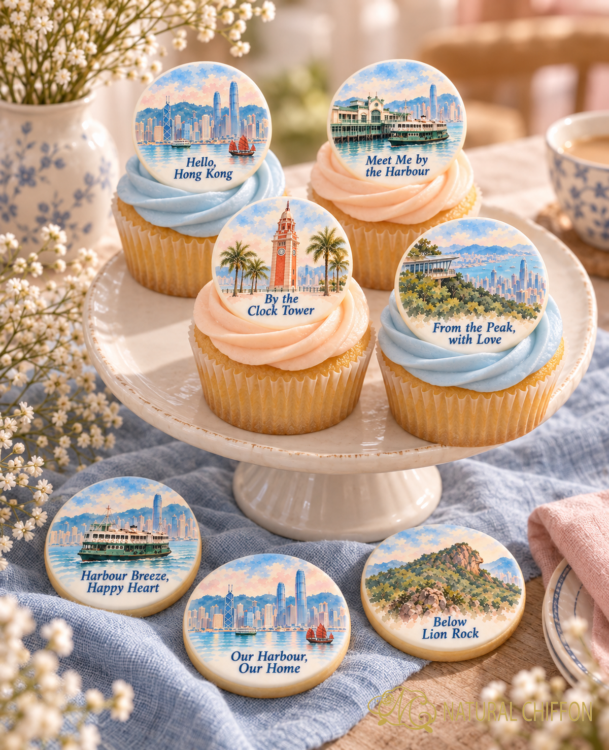 Along the Harbour｜曲奇與 Cupcake 甜點合集