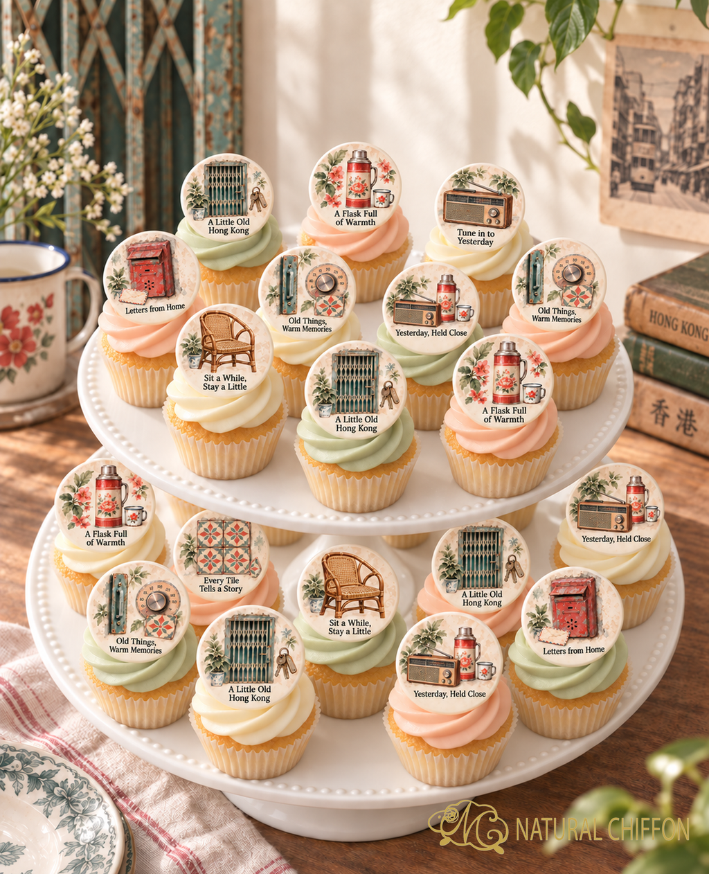 Little Things of Old Hong Kong｜Mini Cupcake 八款設計