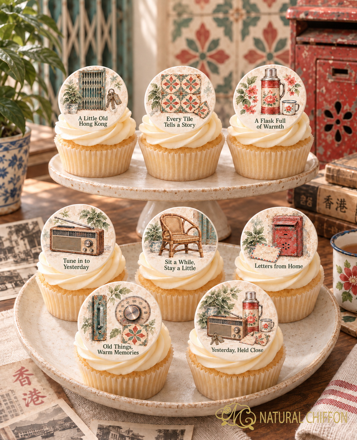Little Things of Old Hong Kong｜Standard Cupcake 八款設計