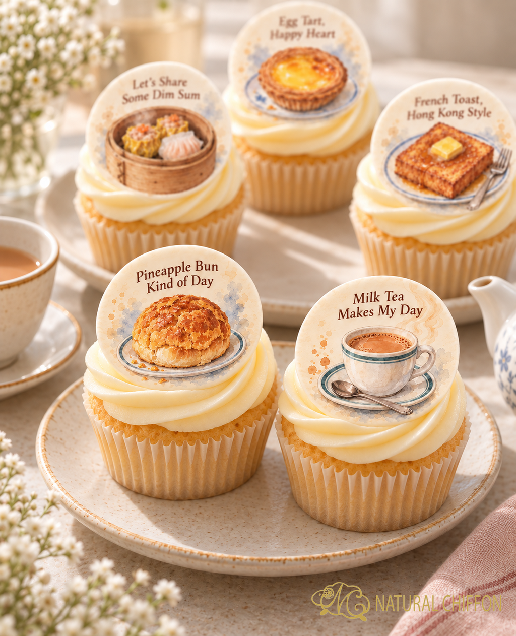 A Day at the Cha Chaan Teng｜Cupcake 特寫