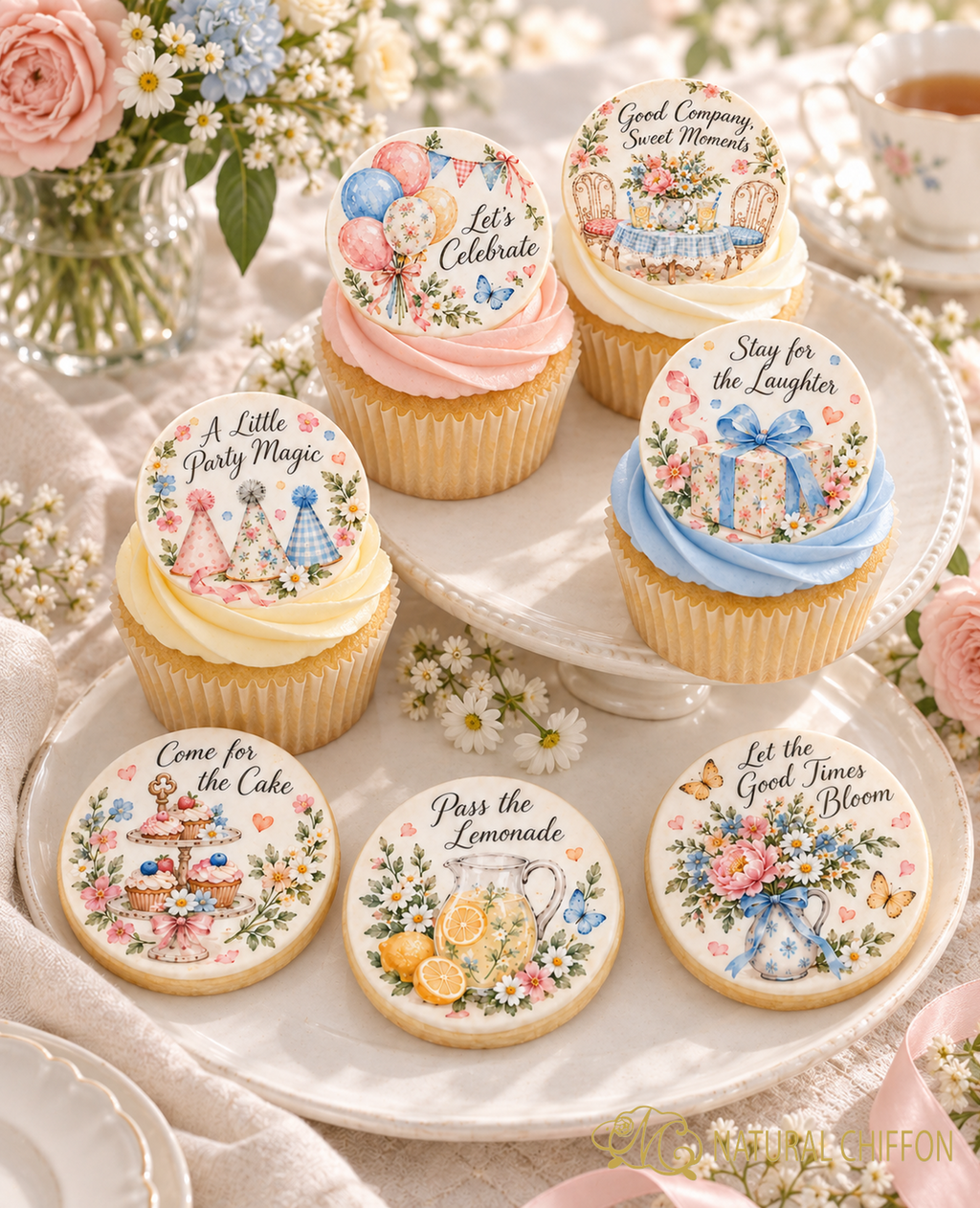 Garden Party｜曲奇與 Cupcake 甜點合集