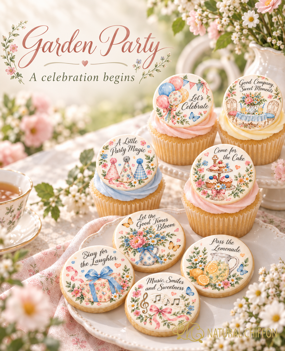 Garden Party｜甜點主題封面