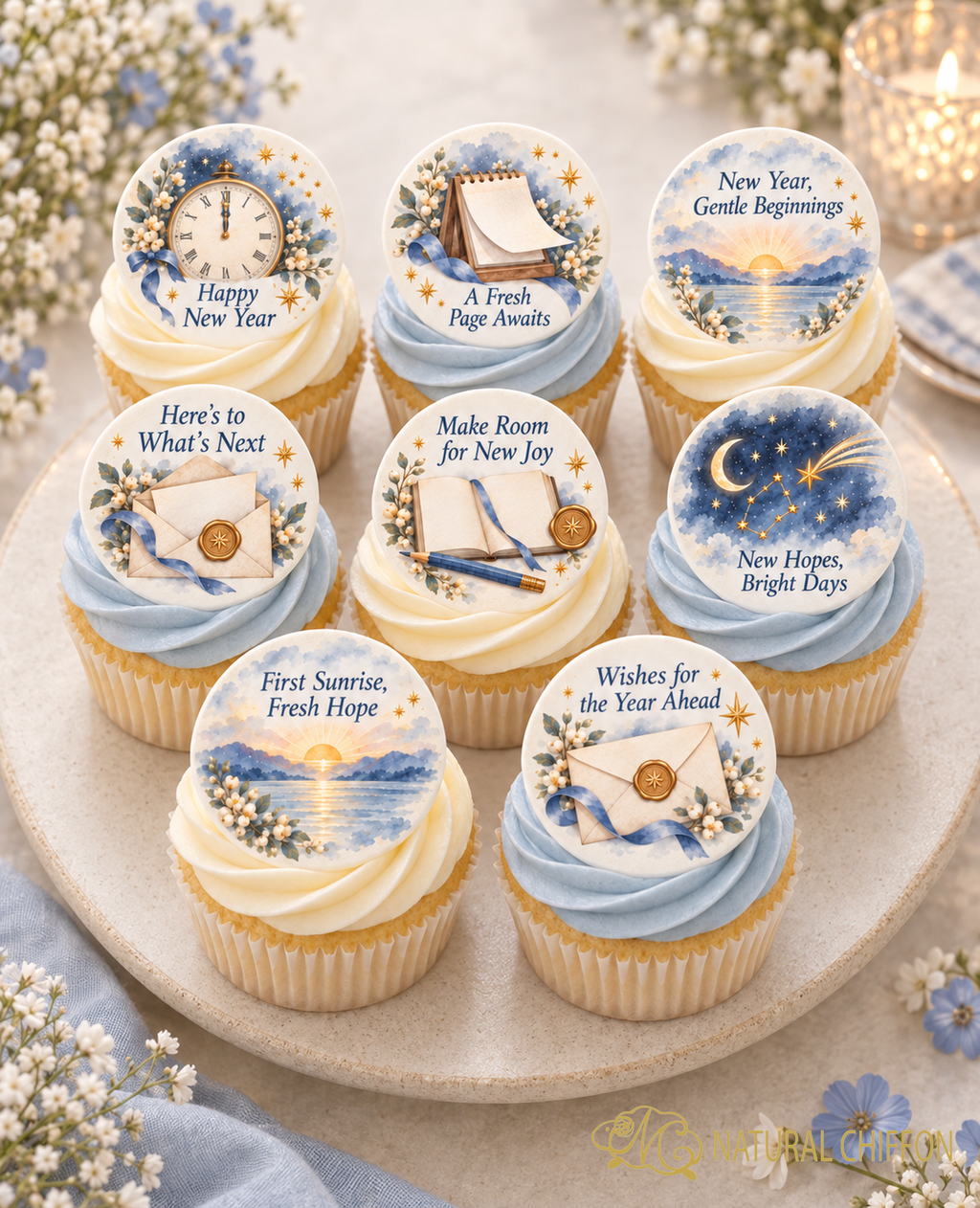 A New Page, New Wishes｜Standard Cupcake 八款設計