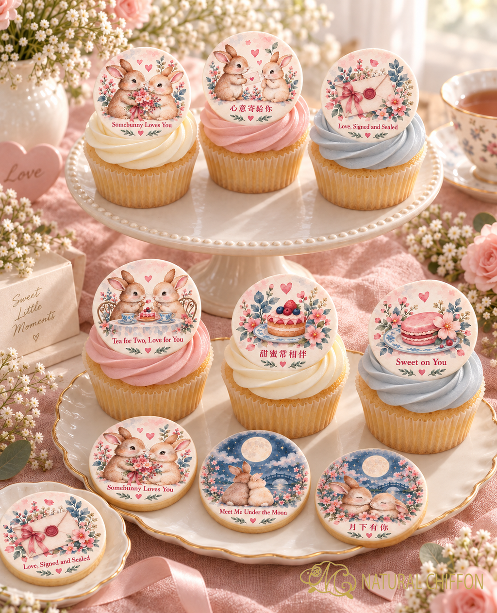 小動物的情書｜曲奇與 Cupcake 甜點合集