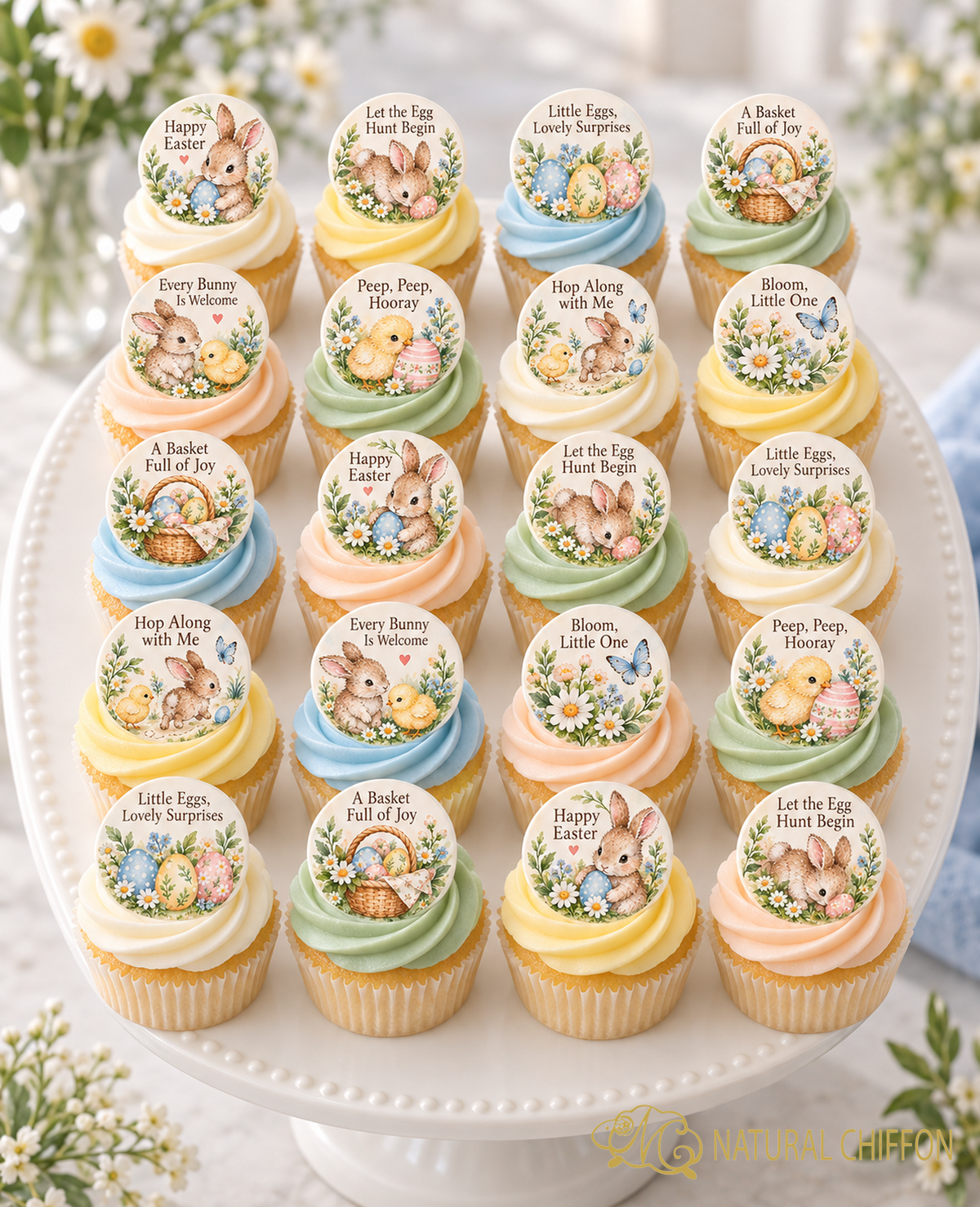 Spring Egg Hunt Crew｜Mini Cupcake 八款設計