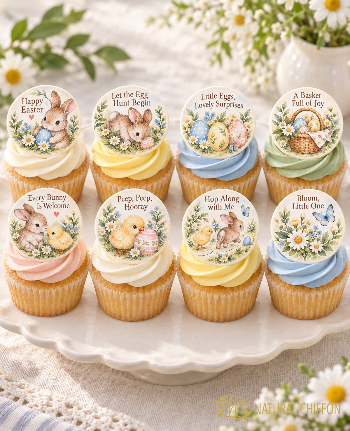 Spring Egg Hunt Crew｜Standard Cupcake 八款設計