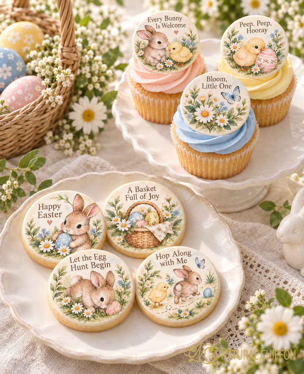 Spring Egg Hunt Crew｜曲奇與 Cupcake 甜點合集