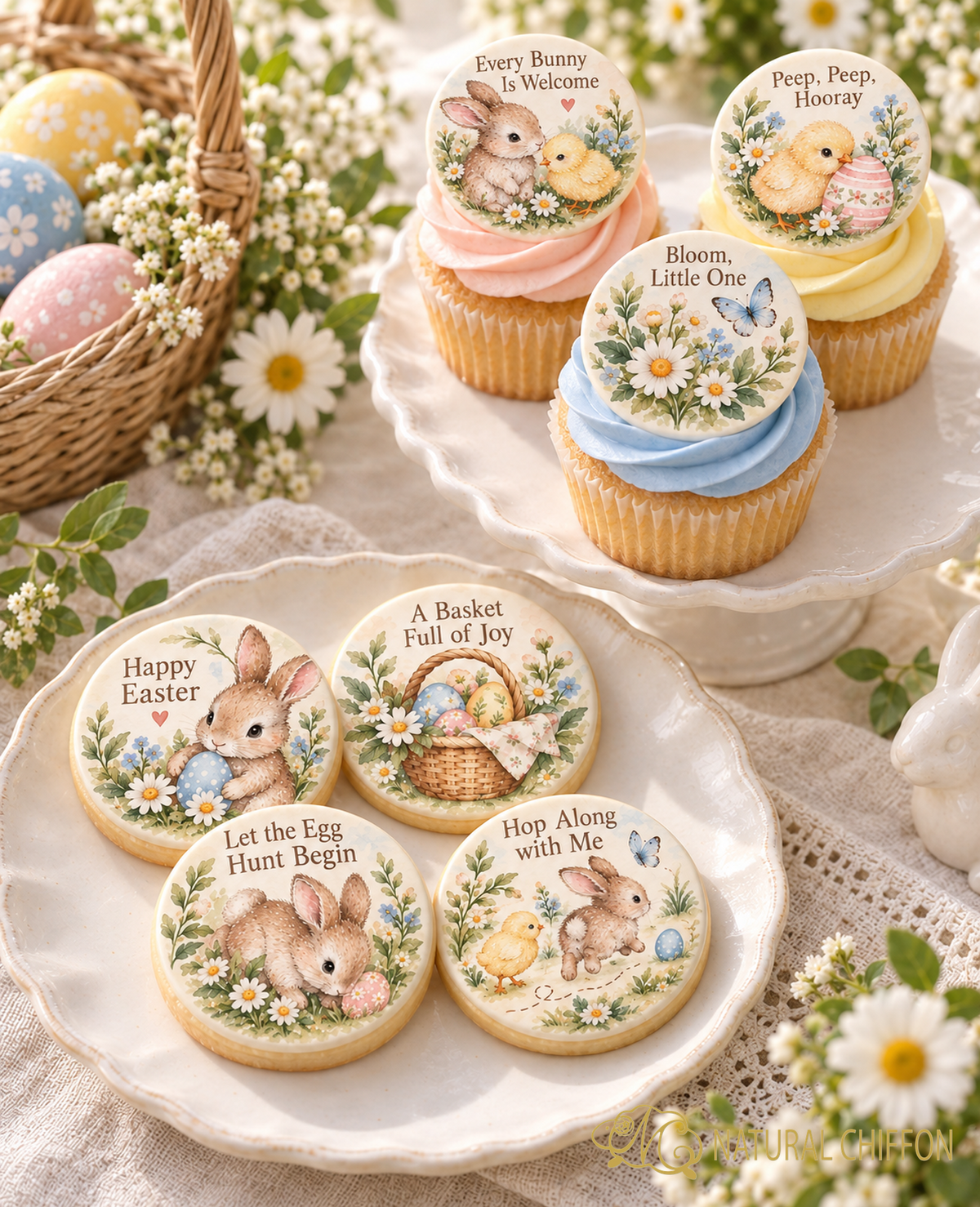 Spring Egg Hunt Crew｜曲奇與 Cupcake 甜點合集