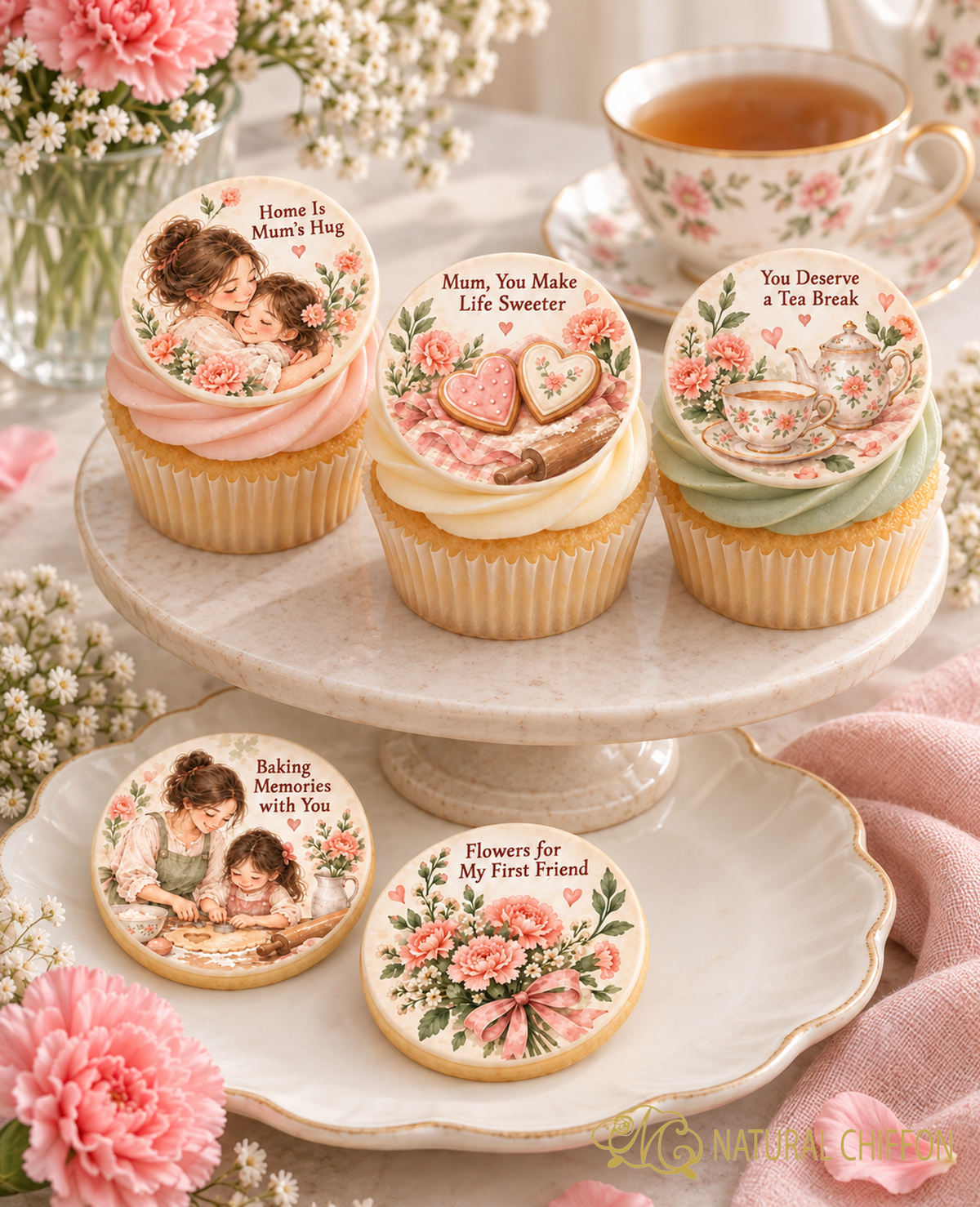 Mother's Day Collection｜曲奇與 Cupcake 甜點合集