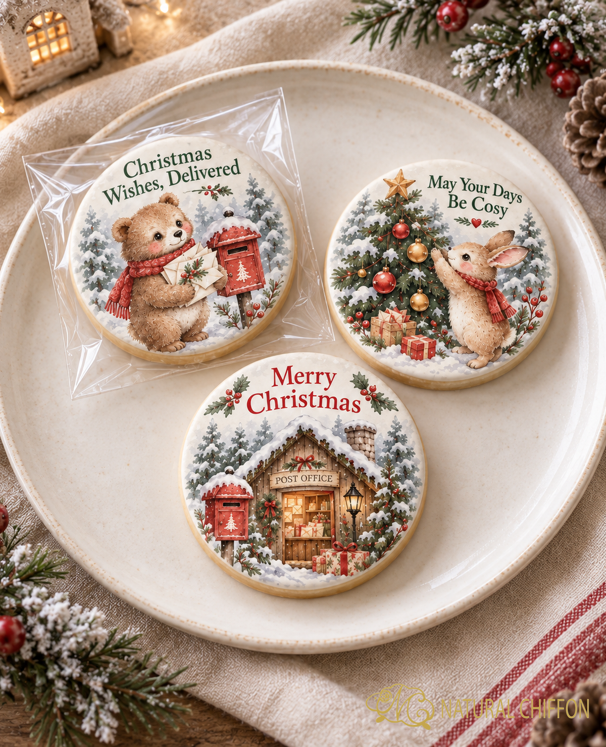 Forest Christmas Post Office｜印圖曲奇特寫