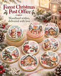 Forest Christmas Post Office｜甜點主題封面