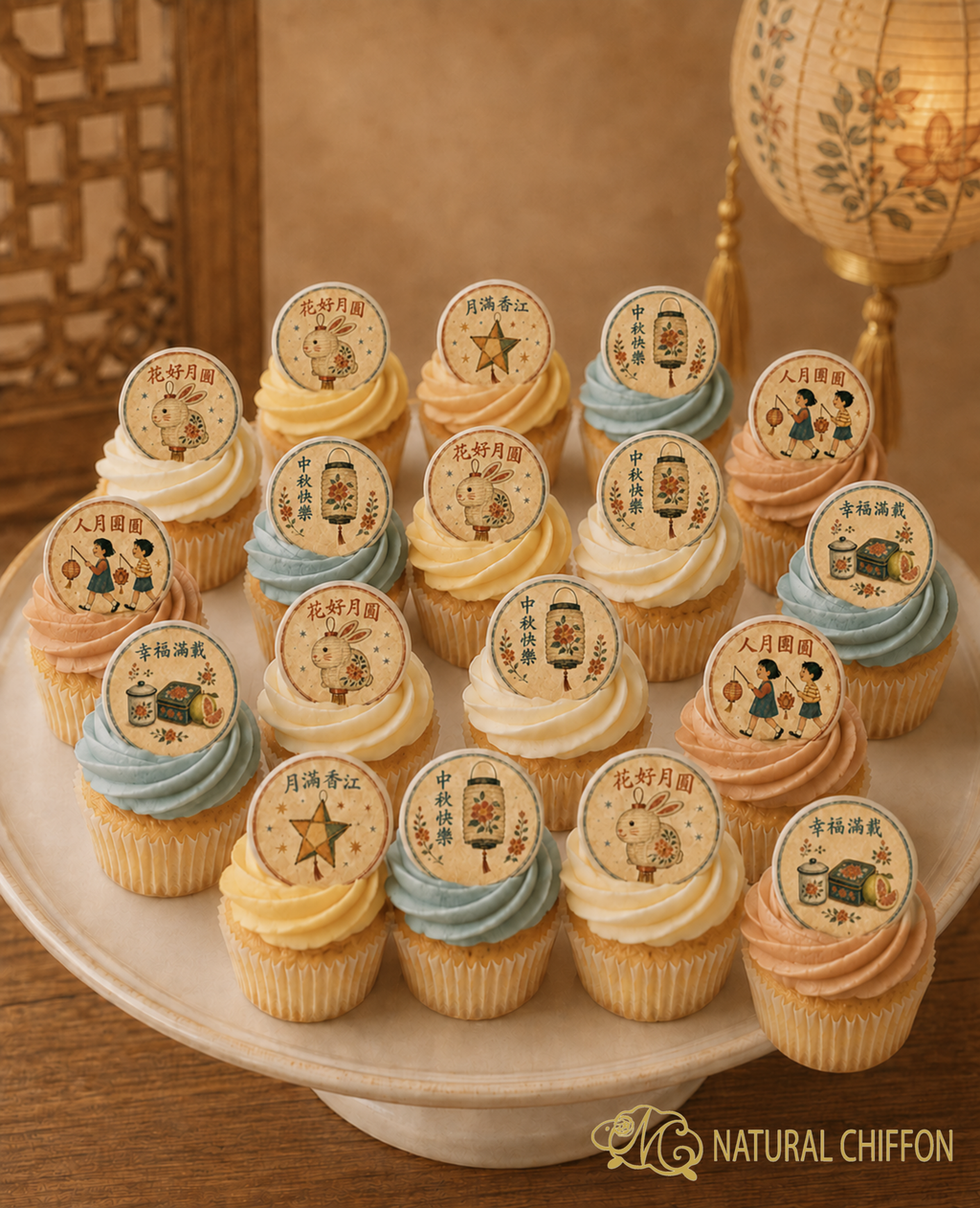 香港燈月 Mini Cupcake