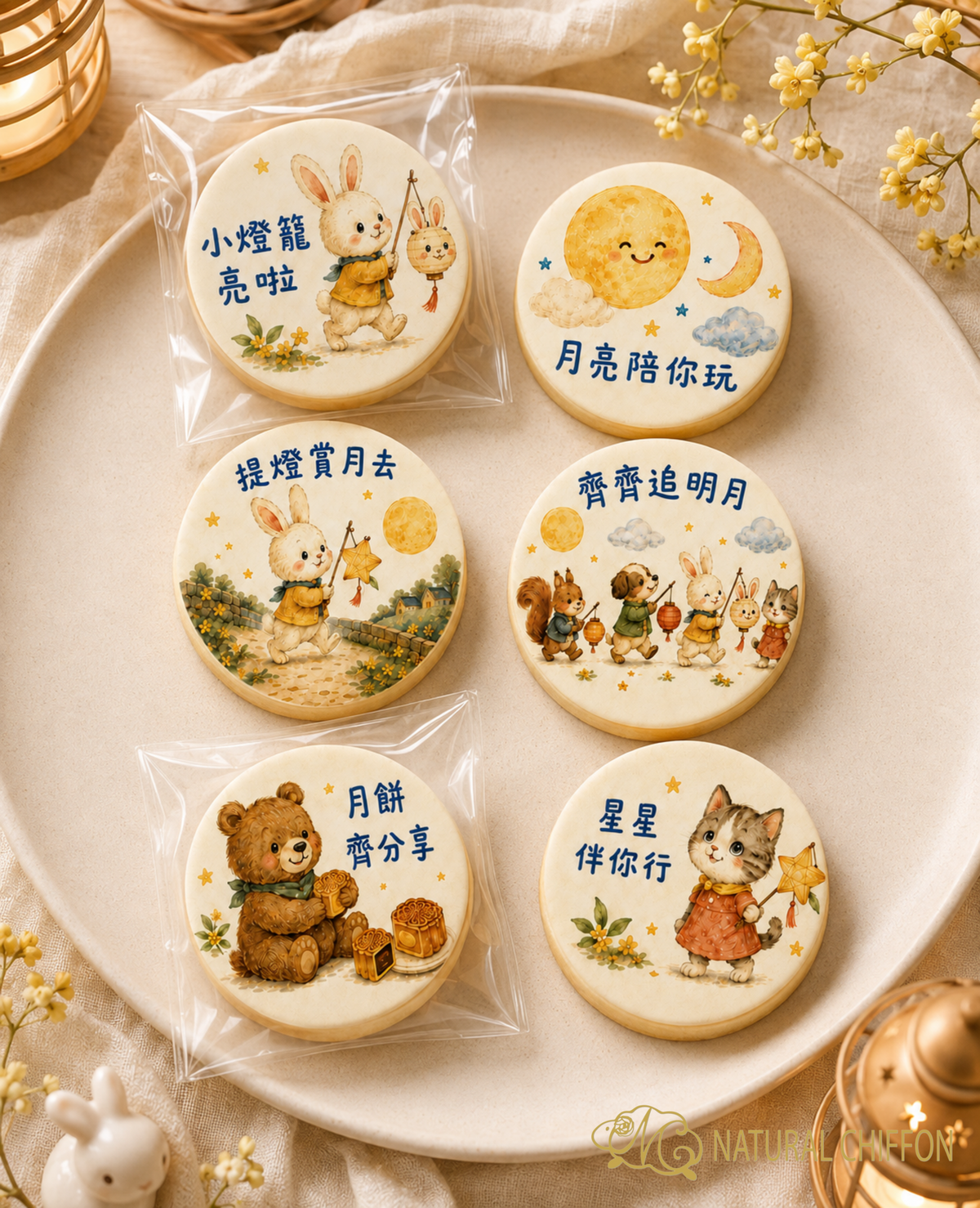 小小燈籠會 印圖曲奇
