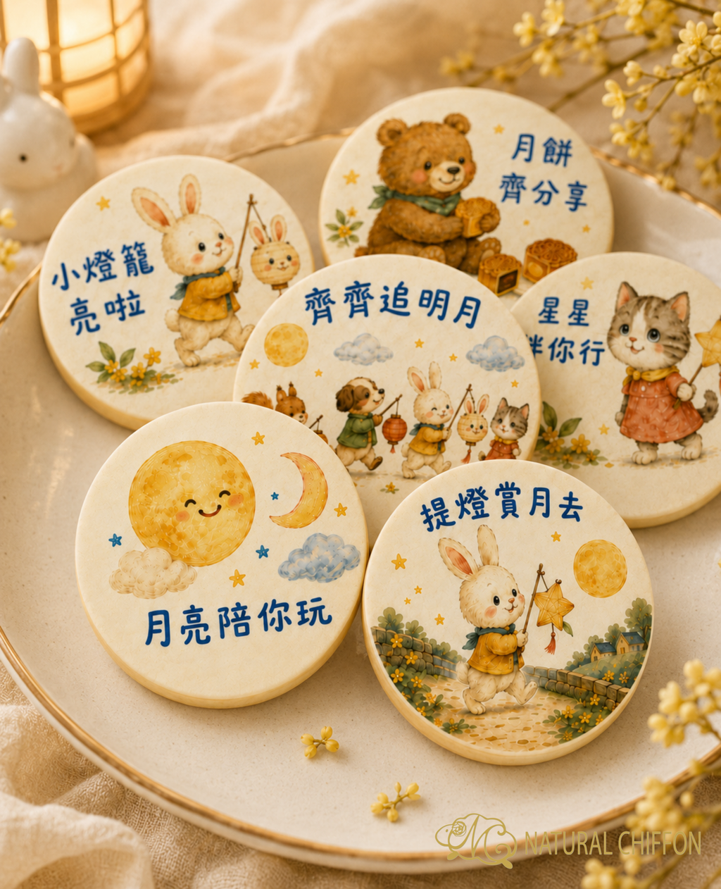 小小燈籠會 印圖曲奇特寫