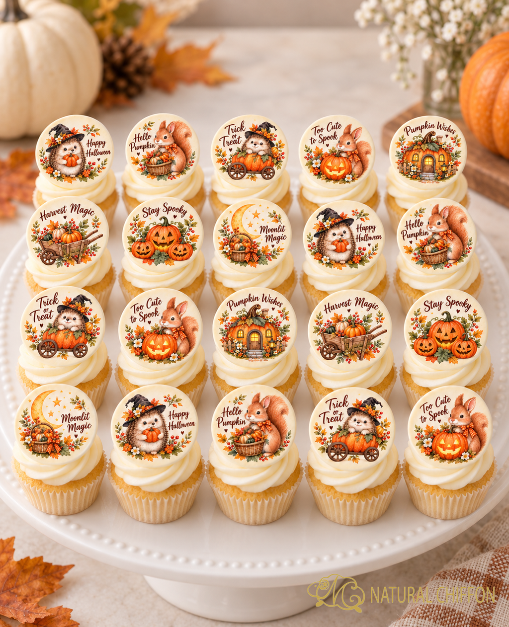 南瓜豐收花園 Mini Cupcake