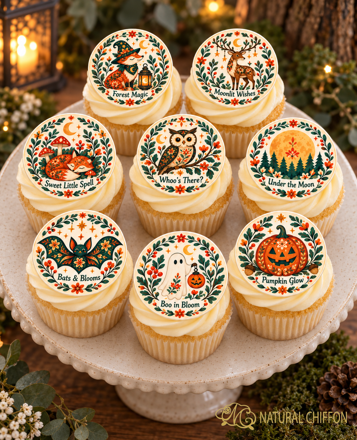 月夜魔法森林 Standard Cupcake